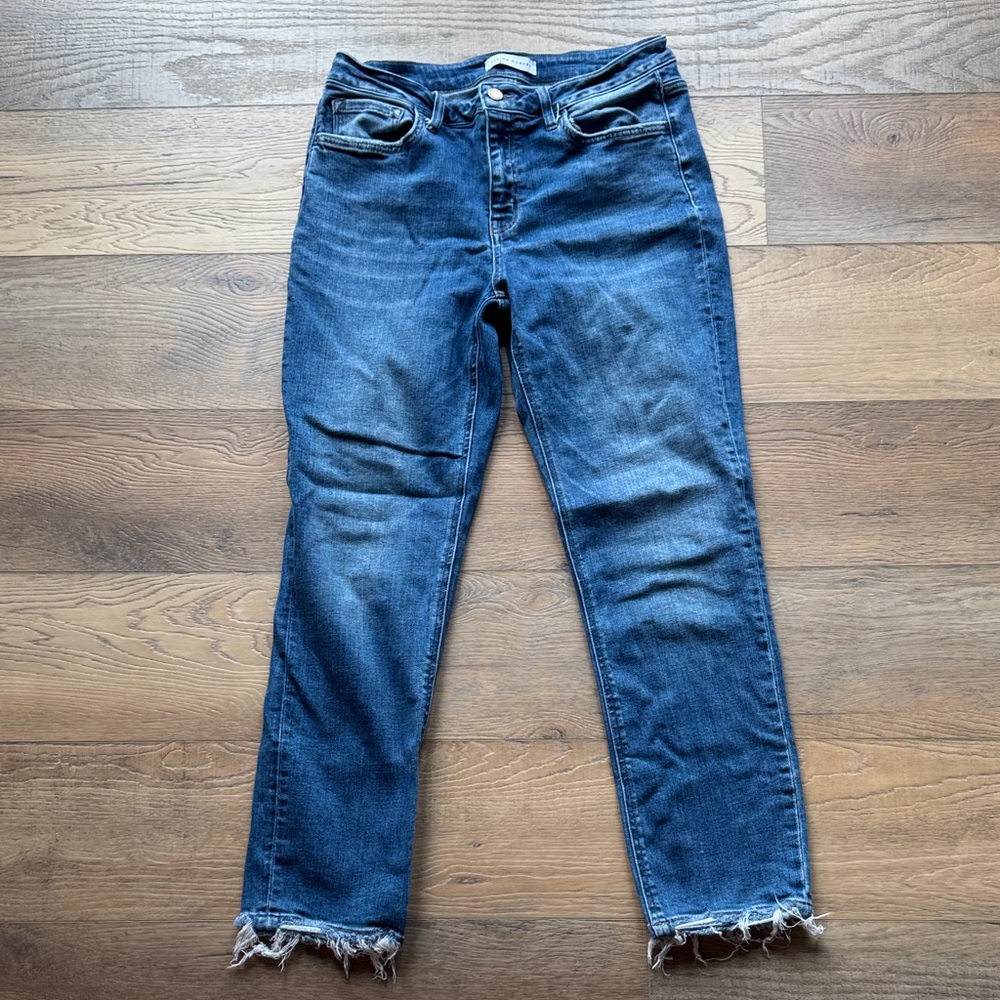 Flying Monkey Dark Blue Ankle Jeans